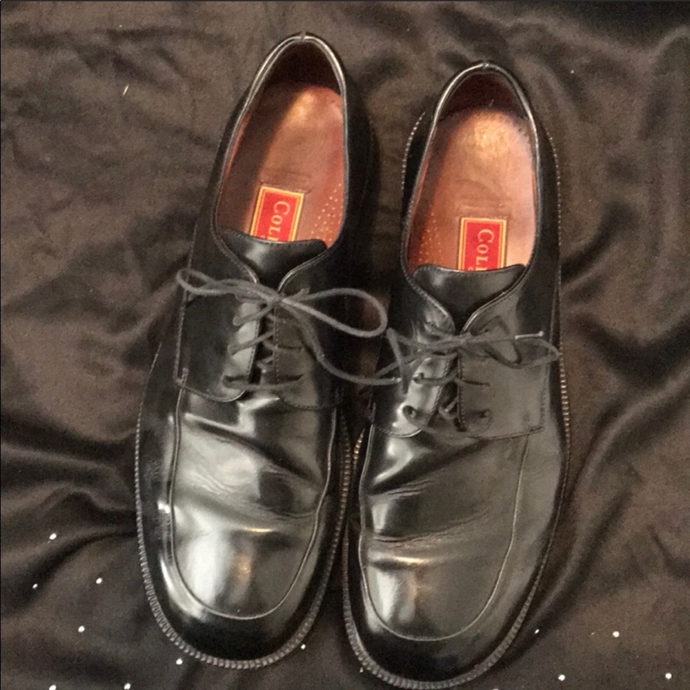 Cole Haan Black Leather Dress Shoes